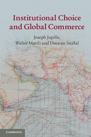 Institutional Choice and Global Commerce