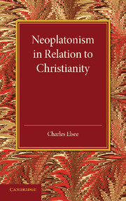 Neoplatonism in Relation to Christianity