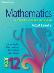 Picture of Mathematics for the New Zealand Curriculum Year 12 NCEA Level 2
