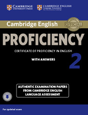 Cambridge English Proficiency 2