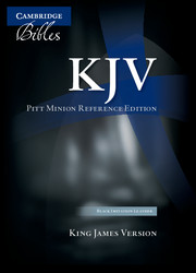 KJV Pitt Minion Reference Bible, Black Imitation Leather, KJ442:X