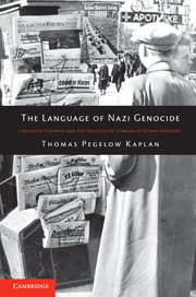 The Language of Nazi Genocide