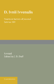 Fourteen Satires of Juvenal