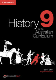 Picture of History for the Australian Curriculum Year 9