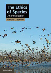 The Ethics of Species