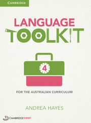 Picture of Language Toolkit for the Australian Curriculum 4
