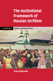 The Institutional Framework of Russian Serfdom