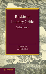 Ruskin as Literary Critic