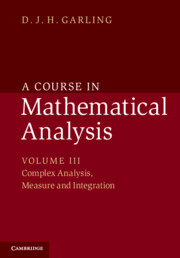 A Course in Mathematical Analysis