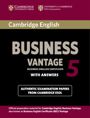 Cambridge English Business 5 Preliminary