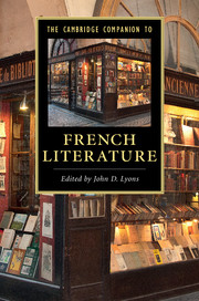 Cover.  Photograph of a French bookshop.
