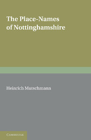 The Place-Names of Nottinghamshire