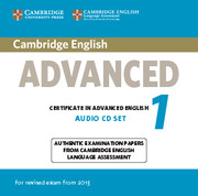 Cambridge English Advanced 1 for Revised Exam from 2015