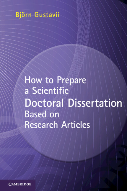 scientific journal dissertation