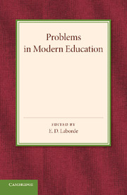 Problems in Modern Education