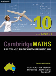 Picture of Cambridge Mathematics NSW Syllabus for the Australian Curriculum Year 10 5.1 and 5.2
