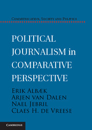 Political Journalism in Comparative Perspective