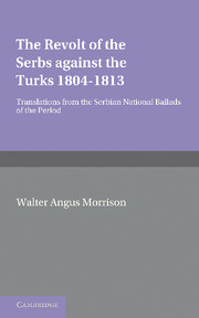 The Revolt of the Serbs against the Turks