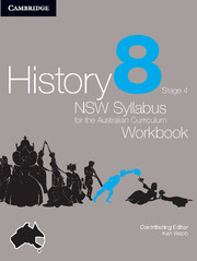 Picture of History NSW Syllabus for the Australian Curriculum Year 8 Stage 4 Workbook Workbook