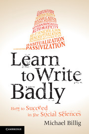 Learn to Write Badly