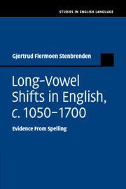 Long-Vowel Shifts in English, c.1050–1700