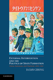 External Intervention and the Politics of State Formation