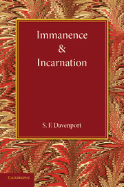 Immanence and Incarnation