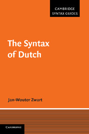 The Syntax of Dutch