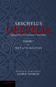 Prometheus bound aeschylus | Classical literature | Cambridge ...