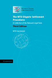 The WTO Dispute Settlement Procedures