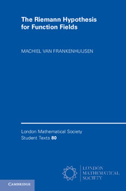 The Riemann Hypothesis for Function Fields