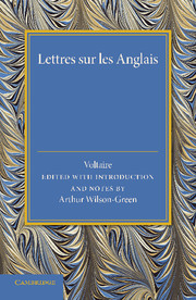 Lettres sur les Anglais