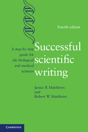 Successful Scientific Writing