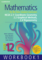 Picture of Mathematics for the New Zealand Curriculum Year 12 Workbook 1