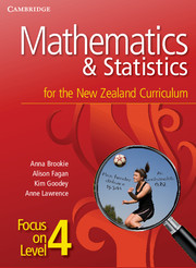 Picture of Mathematics and Statistics for the New Zealand Curriculum Focus on Level 4