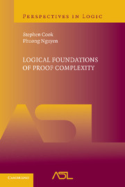 Logical Foundations of Proof Complexity