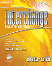 Interchange Intro Full Contact B with Self-study DVD-ROM