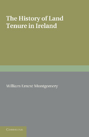 The History of Land Tenure in Ireland