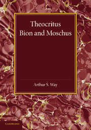 Theocritus, Bion and Moschus