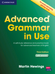 Advanced Grammar in Use 3rd Edition