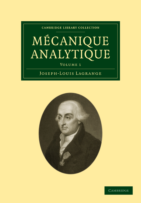 Mécanique Analytique 2 Volume Paperback Set