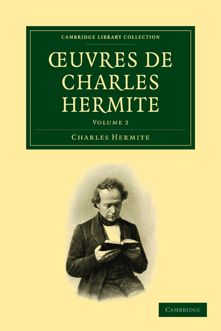 Œuvres de Charles Hermite
