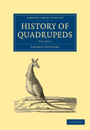 History of Quadrupeds