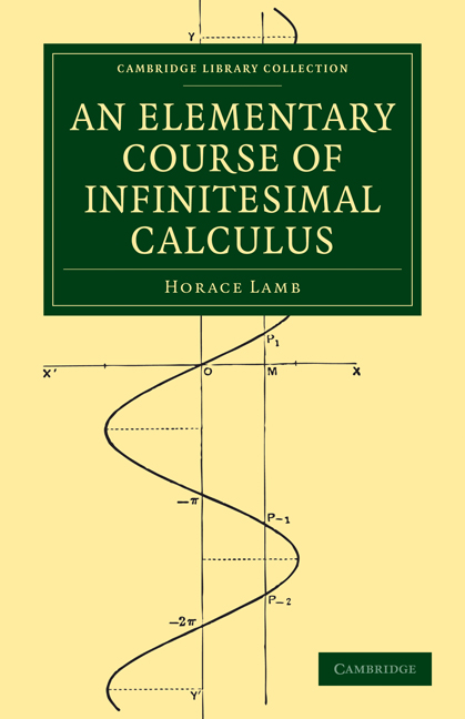 infinitesimals in calculus