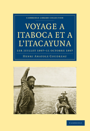 Voyage à Itaboca et à l'Itacayuna
