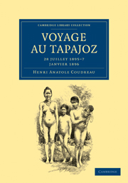 Voyage au Tapajoz