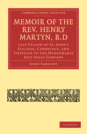 Memoir of the Rev. Henry Martyn, B.D