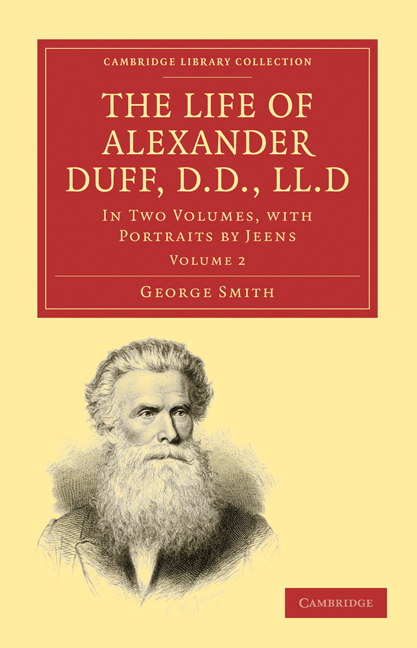 The Life of Alexander Duff, D.D., LL.D