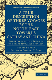 A True Description of Three Voyages by the North-East towards Cathay and China