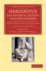 Herodotus: The Seventh, Eighth, and Ninth Books
